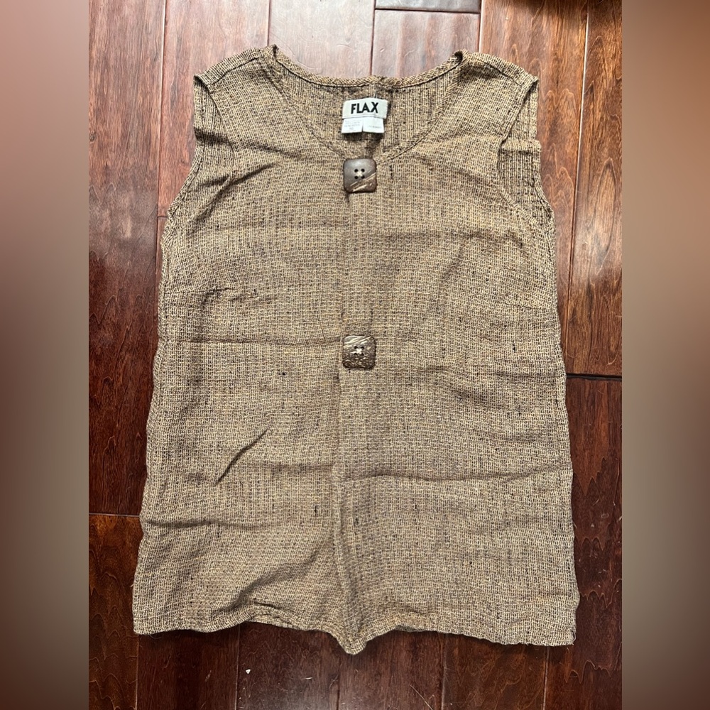 Vintage flax tank top